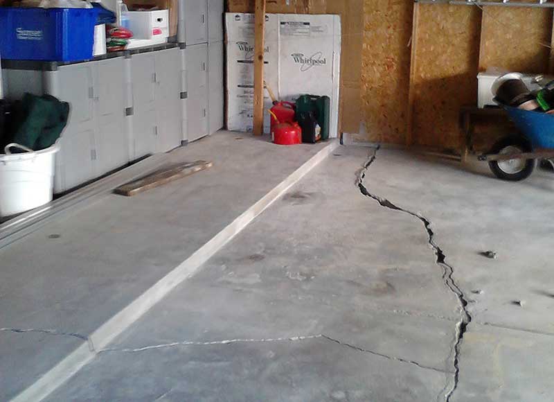 Crack in Garage Floor