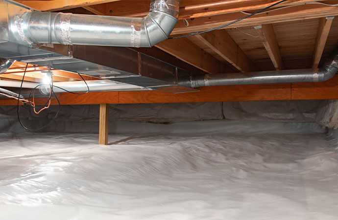 Crawl Space Support Settlement