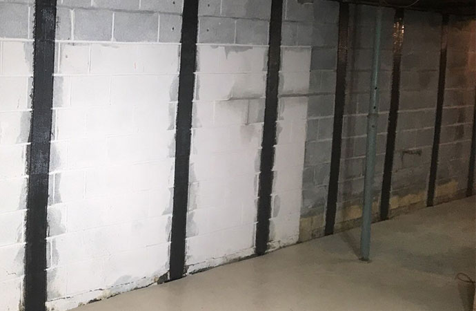 >Basement and foundation wall repairing