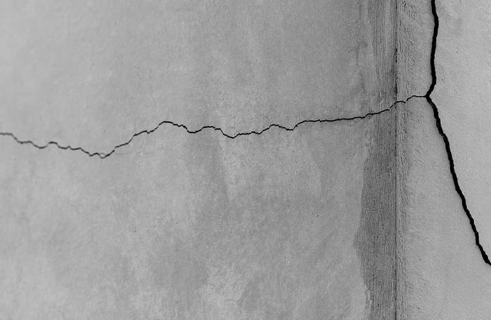 Buckling Foundation Wall Repair