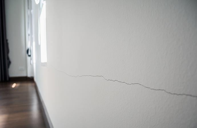 Horizontal Cracks Repair