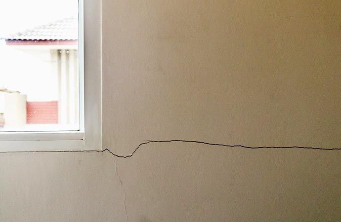 Interior Cracks Repair Above Doors & Windows by My Foundation Repair Pro